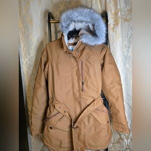 Columbia Sportwear Winter Omni Tech Hoodie Faux Fur